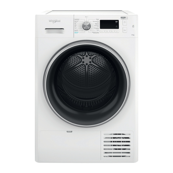 Whirlpool FFT M11 9X2BS BE R Quick Manual