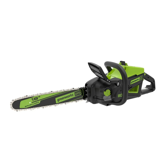 GreenWorks CSB410 Operator's Manual