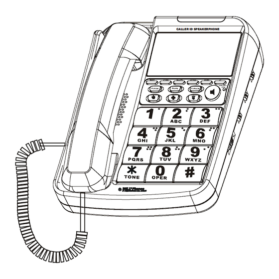 Northwestern Bell Big Button Plus 20270 Owner's Manual