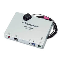 Pioneer GEX-P920XM Operation Manual