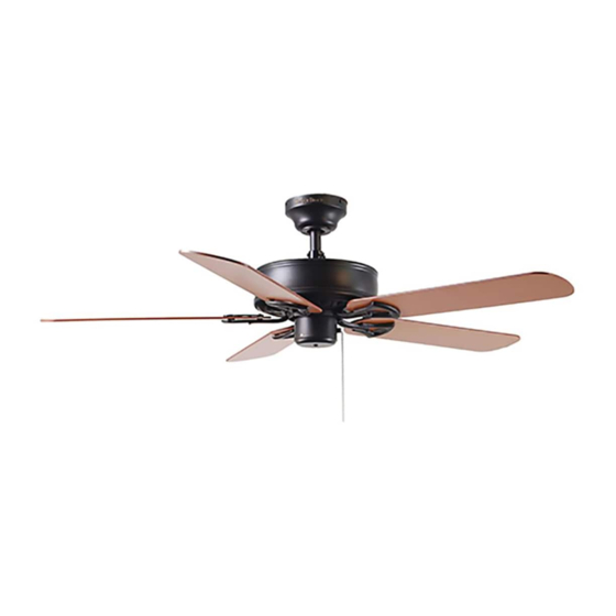 Harbor Breeze CLASSIC STYLE BDB52MBK5N Installation Manual