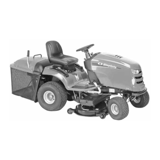 Simplicity Regent RD Series Parts Manual