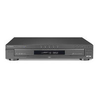 Sony DVP-NC875V/S - Dvd/cd Player Operating Instructions Manual