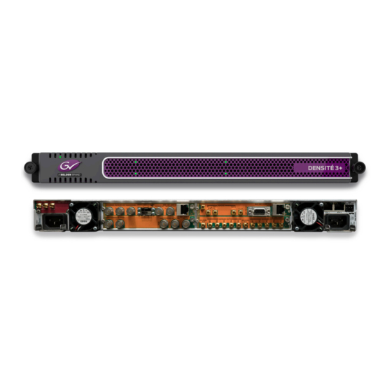 Belden Grass Valley DENSITE 3+ FR1 User Manual