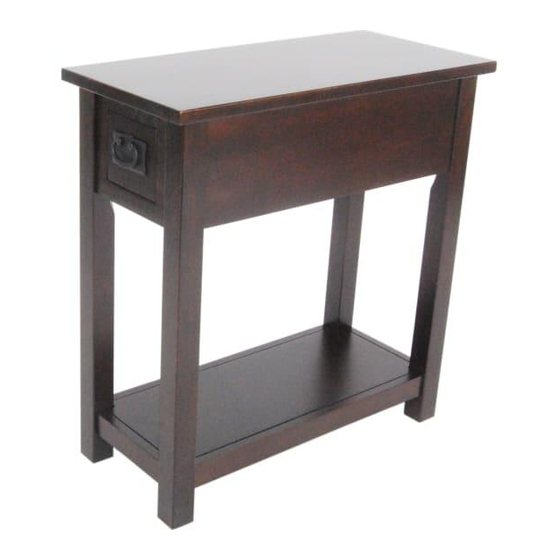 Bolton Furniture Mission Assembly Instructions