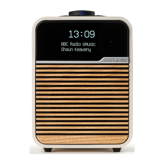 RuarkAudio R1 mk4 Manual