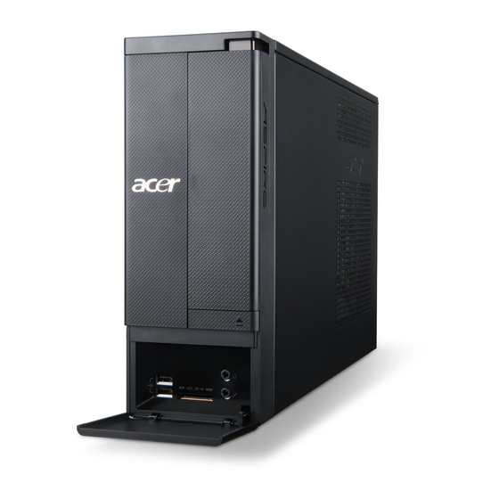 Acer Aspire X1920 Manuals