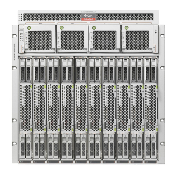 Sun Oracle Sun Blade 6000 Product Notes