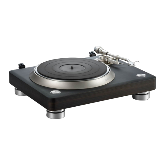 Denon DP-3000NE Owner's Manual