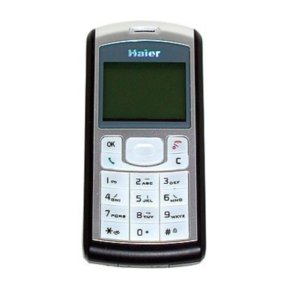Haier Z160 User Manual