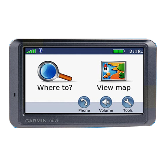 Garmin 780 Quick Start Manual