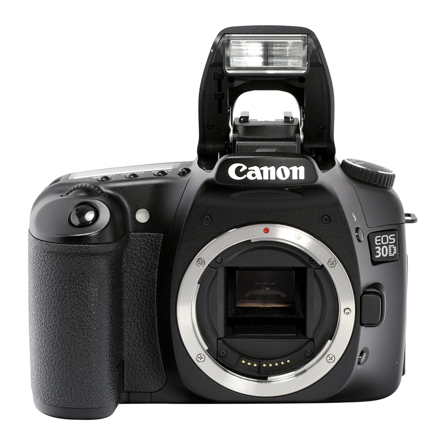 Canon EOS 30D Instruction Manual