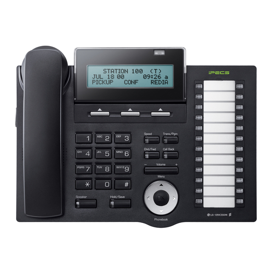 iPECS LIP-7016D User Manual