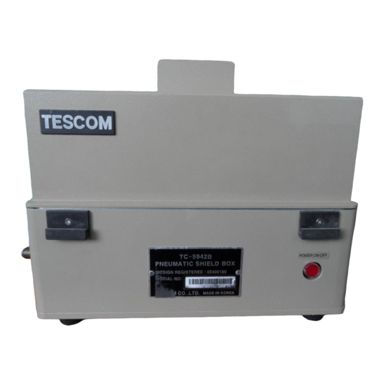 Tescom TC-5942B Operating Manual