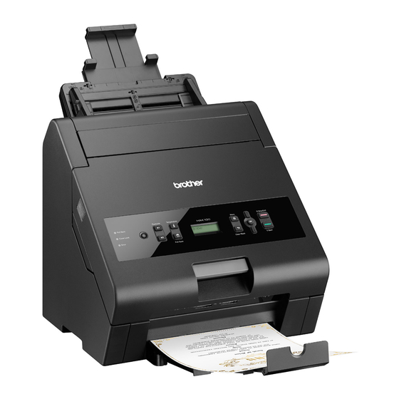 Brother HAK 100 Quick Setup Manual