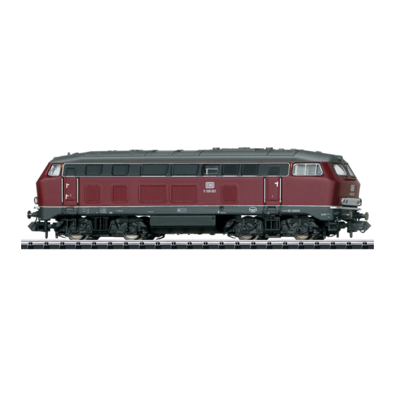 Trix MiniTrix BR V160 Manual