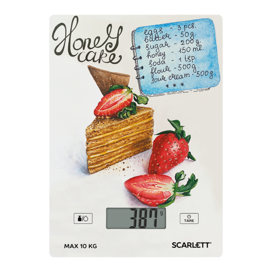 Scarlett SC-KS57P76 Instruction Manual