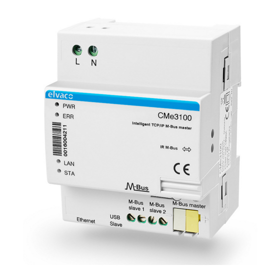 Elvaco CMe3100 Manual