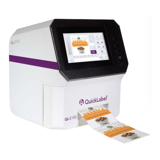 AstroNova QuickLabel QL-E100 User Manual