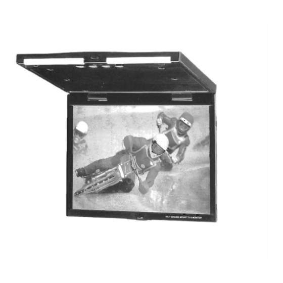 Farenheit 14.1" TFT LCD Ceiling Color Monitor/TV User Manual