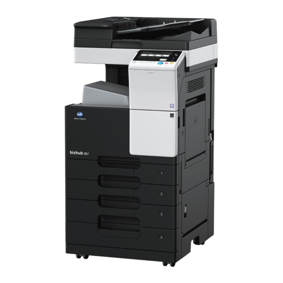 Konica Minolta ineo 287 Service Manual