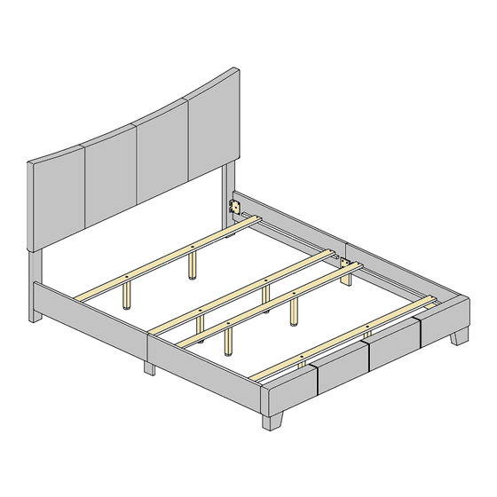 2K FURNITURE DESIGN B8026K Assembly Instructions