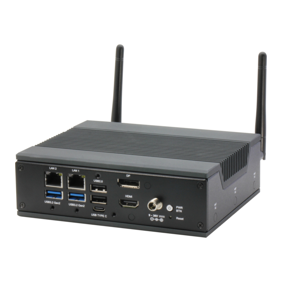 Asus AAEON UP Element i12 EDGE Manuals