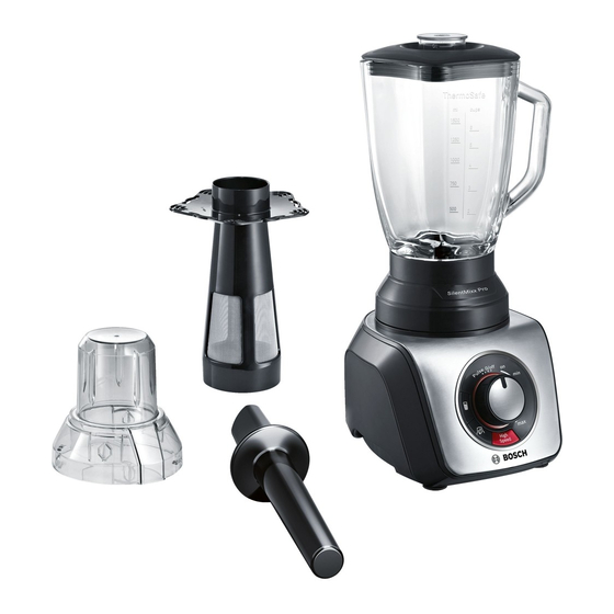 Bosch SilentMixx Pro Instruction Manual