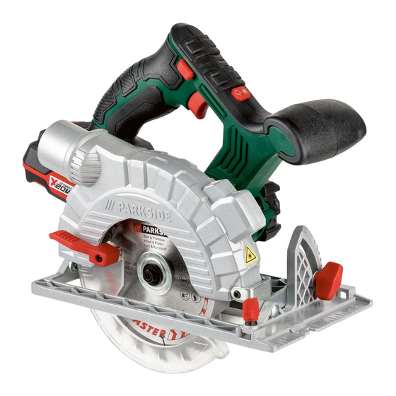 Parkside 373436 2104 Instructions Manual
