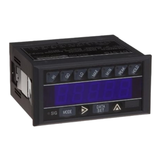 Shimpo DT-5TG Instruction Manual