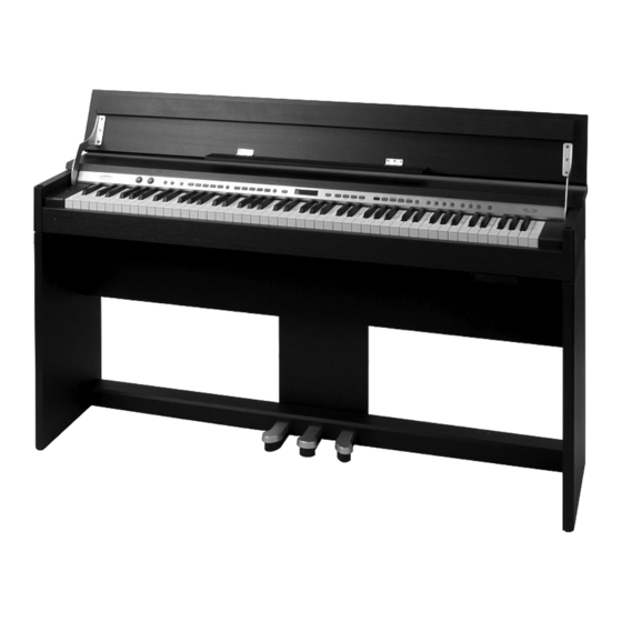 User Manuals: Classic Cantabile La Vita E-Piano Piano
