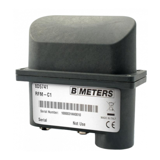 B meters RFM-C1 Device Manual