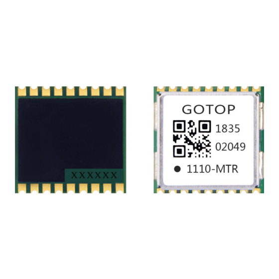 Gotop GT-1110-MTR Manual