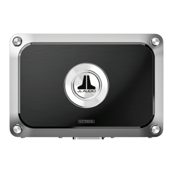 JL Audio NexD2 VX700/5i Manual