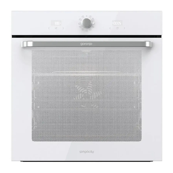 Gorenje Simplicity BOS6737SYW Instructions For Use Manual