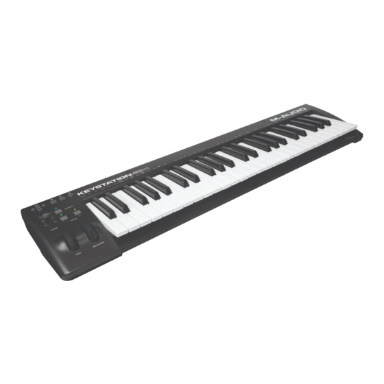 M-Audio Keystation 49es User Manual