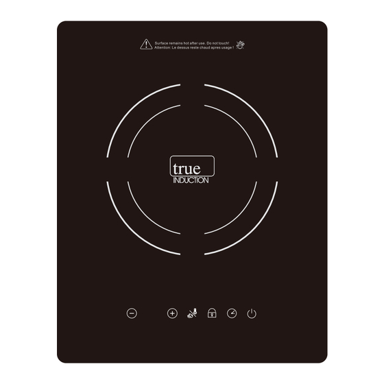 True Induction TI-1B Manual