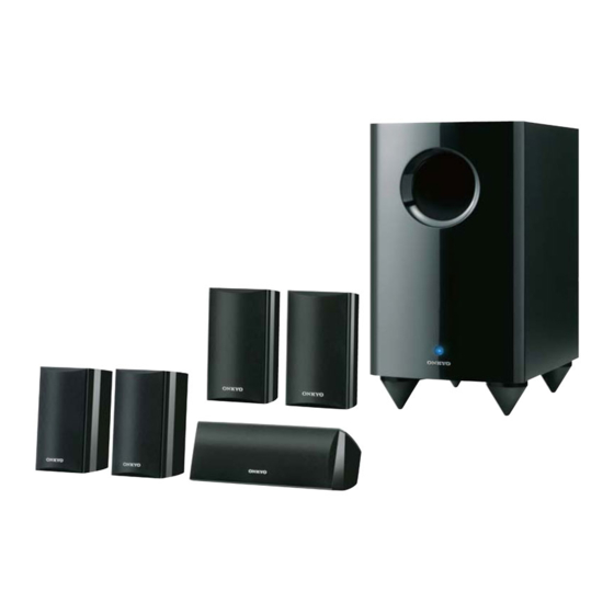 Onkyo SKS-HT528B Instruction Manual