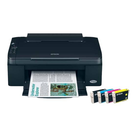 Epson Stylus Printer SX100 Specifications