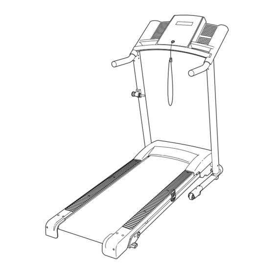 Image Fitness 10.0 Dlx Treadmill User Manual