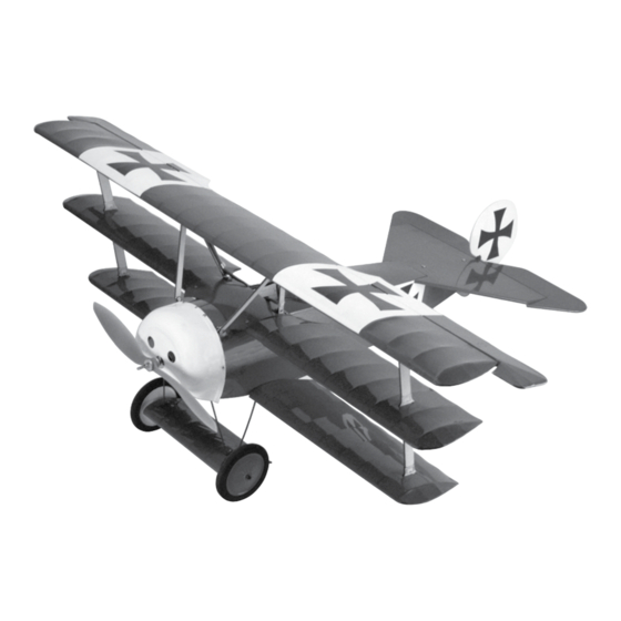 WATT AGE Fokker Dr.1 Assembly Instructions Manual