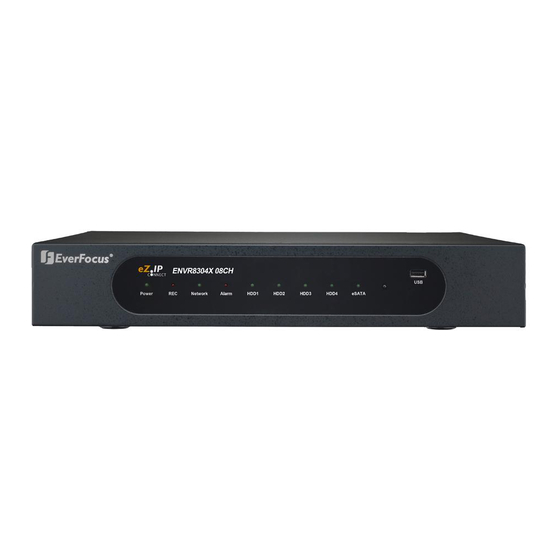 EverFocus ENVR8304X 04CH User Manual