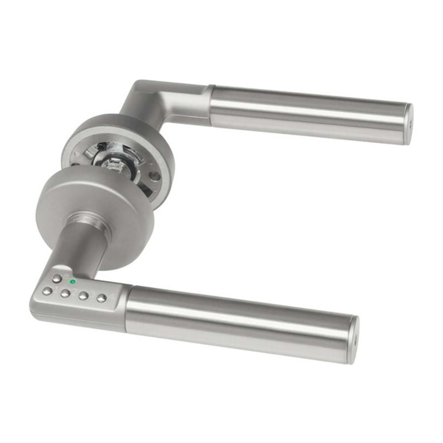 Assa Abloy Code Handle Fitting And Operating Instructions