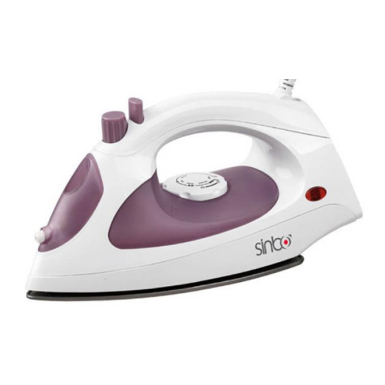 Sinbo SSI 2860 Instruction Manual
