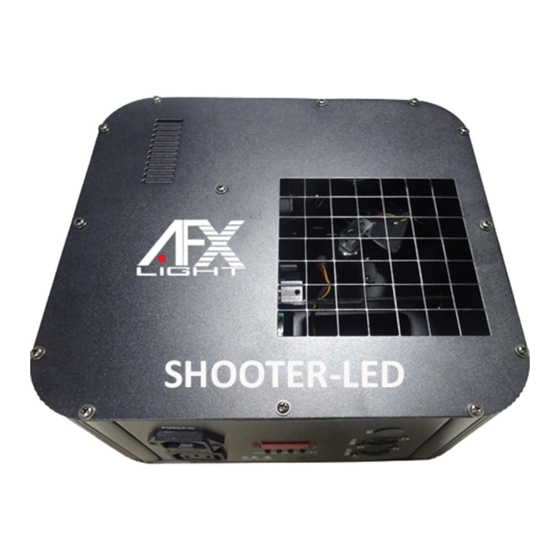 afx light SHOOTER-LED Manuals