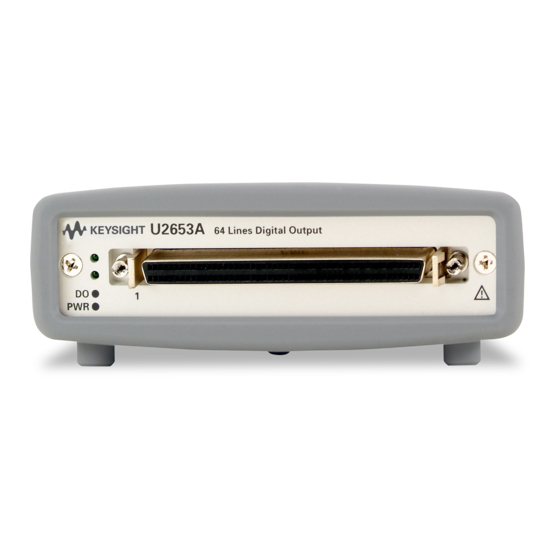 Keysight U2600A Series User Manual