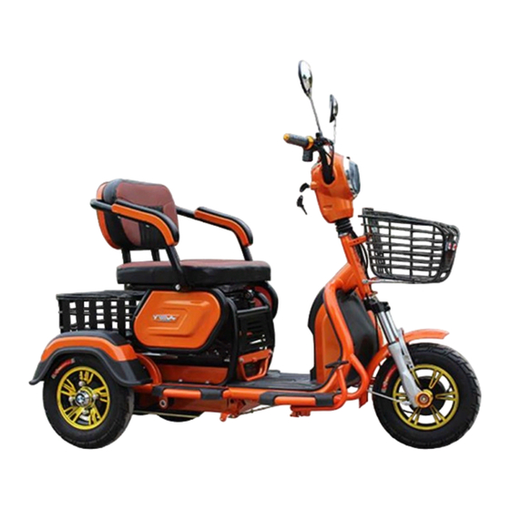 User Manuals: SHARKS ST-05 Seniors Electric Scooter