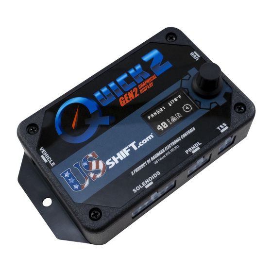 US Shift Quick 2 GEN2 Installation And Operation Manual