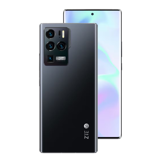Zte Axon 30 Ultra 5G Quick Start Manual