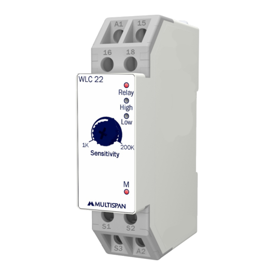 MULTISPAN WLC 22 Quick Start Manual